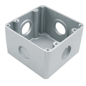 Caixa De Piso 4\" X 4\" Alta 3-4\" - Tramontina