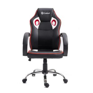 Cadeira Gamer Giratória com Altura Regulável Gallant Preta/Vermelha GCD10GPUA-VM
