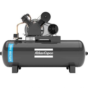 Compressor De Ar 5hp 20pcm 200l 220v/380v Trifásico At5/20i Atlas Copco