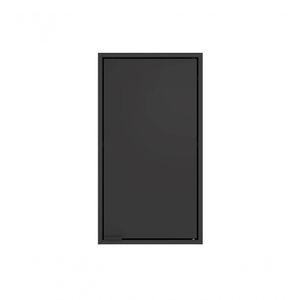 Armário Aéreo Multiúso Itatiaia Smart - 1 Porta - Preto Matte