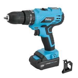 Parafusadeira Philco Force PPF120MF 3 Em 1 Com Maleta E Acessórios Azul Bivolt