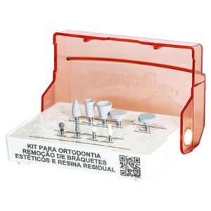 Kit Para Ortodontia Remoção De Bráquetes Estético E Resina Residual - American Burrs