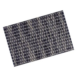 Tapete Indiano Aryan Algodão 45 X 70 Cm Macio Premium Azul