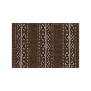 Tapete Indiano Atma Algodão 45 X 70 Cm Macio Premium Marrom