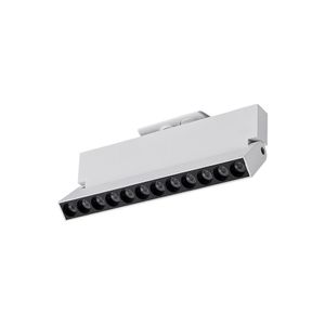 Módulo Led Projetor Para Trilho Nordecor Duli 12w 22cm Bivolt Branco 4000k Luz Neutra 6365