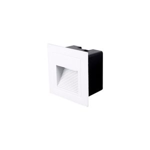 Balizador Nordecor Linder Embutir Quadrado Led Bivolt Branco 3000k Luz Amarela 2020