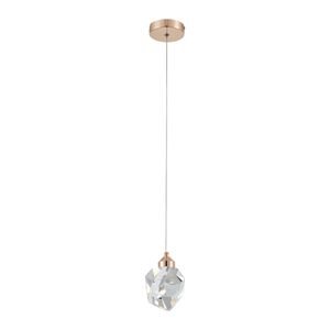 Lustre Pendente Astraled Celeste Pt-9120 Dourado Brilho Led Bivolt Dourado Pt-9120