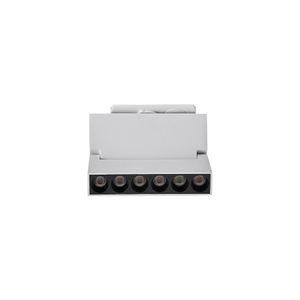 Módulo Led Projetor Para Trilho Nordecor Duli 6w 12cm Alto Irc 90 Bivolt Branco 4000k Luz Neutra 6361
