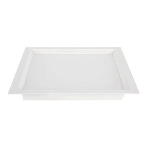 Painel De Led Nordecor Quadrado Kais De Embutir Recuado 36w Bivolt Branco 6500k Luz Branca 4263