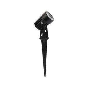 Espeto Para Jardim Nordecor Oyne Led 3w Bivolt Preto 3000k Luz Amarela 6135