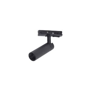 Spot Direcionável Para Trilho Eletrificado Nordecor Blet 5w Bivolt Preto 3000k Luz Amarela 6396