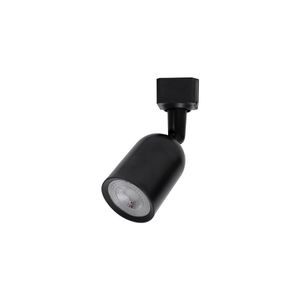 Spot Direcionável Para Trilho Eletrificado Nordecor Basic 7w Bivolt Preto 4000k Luz Neutra 6129