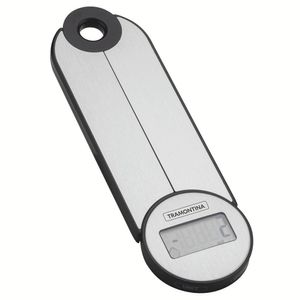 Balança Digital Dobrável Para Cozinha Tramontina Adatto 5kg Inox