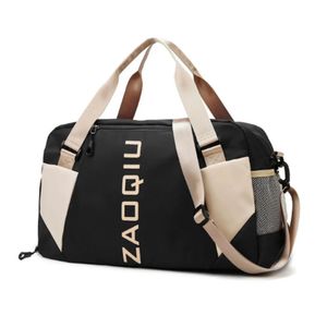Bolsa Mala Grande Com Alça Academia Esportiva Viagem Piscina Ideal Para Viagens Porta Sapatos Preto