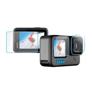 Película De Vidro Lente E Lcd Frontal/traseiro Gopro 9/10/11/12