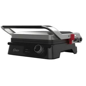Grill Elétrico Multiuso Inox Oster 2 Em 1 127V