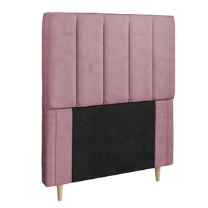 Cabeceira Para Cama Box Solteiro Dobuê Veneza Rosê