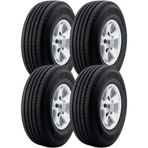 4 Pneus Aro 18 Dueler Ht 684 Ii Ecopia 265/60 Bridgestone Preto 18