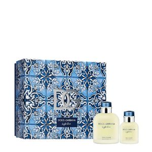 Kit Dolce & Gabbana Light Blue Masculino - Eau De Toilette 125ml + Eau De Toilette 40ml