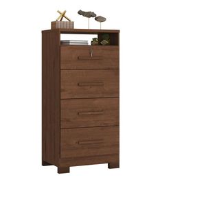Cômoda Primordial Max Mdp 4 Gavetas Jacarandá