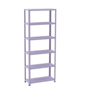 Estante Com Estrutura Metalica Armazenagem Pre Mold 2000mm S-ref Epl-6a-vu Lilás