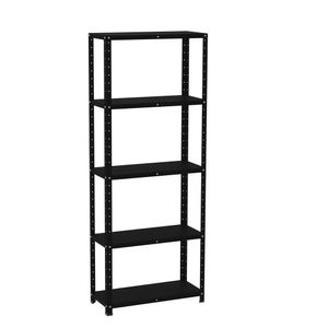 Estante Com Estrutura Metalica Armazenagem Pre Mold 2000mm S-ref Epl-5a-vu Preto