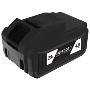 Bateria 20v 4000ah Mbi-20 Linha Intercambiável Menegotti íons De Lítio