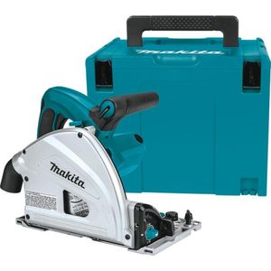 Serra Circular 165mm Industrial 1300w Com Lâmina Maleta Mak-pac Sp6000j 127v Makita