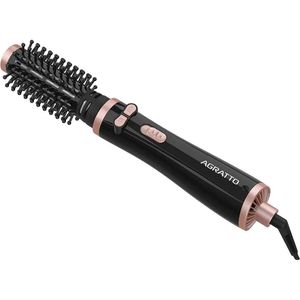 Escova de Cabelo Rotativa Della 1200W Preta ECR-03 Agratto Bivolt