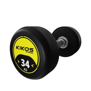 Dumbbell Rubber Kikos Pro 34kg