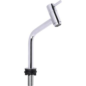 Torneira Para Cozinha Bica Baixa Mesa Aço Inox Abertura Rápida C60 Classic Liege
