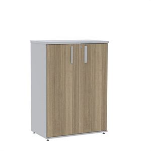 Armário Intermediário 02 Portas Pivotante Aic1100 Cinza-noce Naturalle