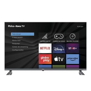 Smart TV 40” PTV40E3ERSGB Roku LED Dolby Audio Bivolt