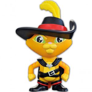 Boneco Fandom Colecionável Acrilico Original Gato De Botas