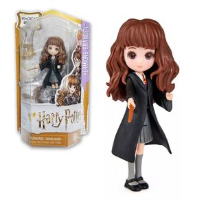 Boneco Hermione Granger Magical Minis Wizarding World 7cm