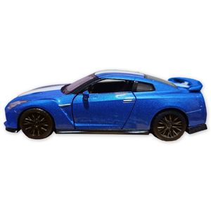 Carro Miniatura Metal Fricção Carrinho Action C- Som E Luz Nissan Gt-r R35