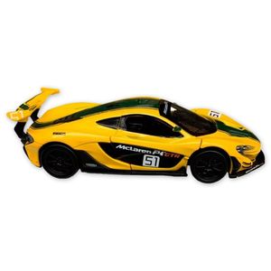 Carro Miniatura Metal Fricção Carrinho Action C- Som E Luz Maclaren P1 Gtr
