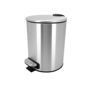 Lixeira 3 Litros 9211 Alx23095 Inox Com Pedal Mimo Style