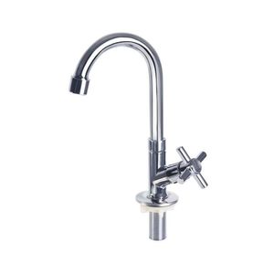 Kit 3 Torneiras Lavatório Metal Luxo 1/4 De Volta Cinza
