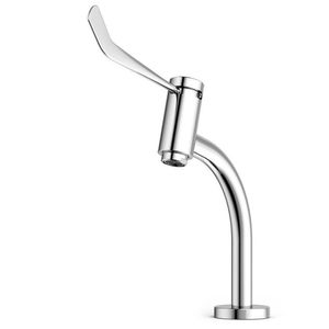Kit Com 2 Torneira Para Lavatório De Mesa Bica Baixa Acesso Cromado