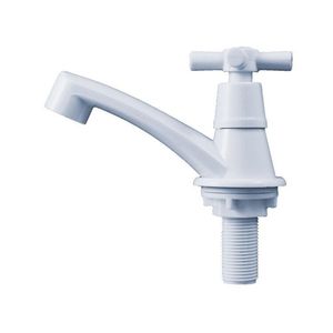 Kit 3 Torneirad Lavatório Banheiro Abs Branca 1/4 De Volta Branco