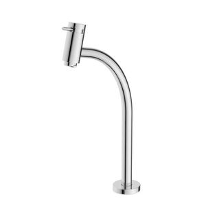 Kit Com 3 Torneira Lavatório De Mesa Bica Alta Basic Celite Cromado