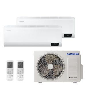 Ar Condicionado Multi Bi Split Samsung Ultra 18000 BTUs (1x9000+1x12000) Quente/Frio Inverter 220V AJ050AXJ2KH/AZ