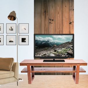 Rack Para Sala De Estar Lisie 180x60cm Marrom