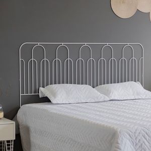 Cabeceira Para Cama Aramada Triunfo - Queen Branco