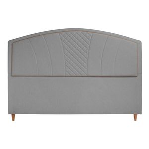 Cabeceira Queen Vicenza 160 Cm Cinza