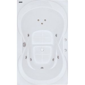 Banheira Hidromassagem Astra Due Gran Luxo 05 Jatos Acrílico P3 Sem Aquecedor E Cromoterapia Branco