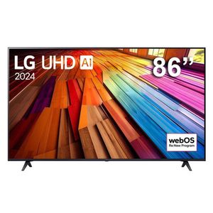 Smart TV 86 Ultra HD 4K LG LCD 86UT8050PSA Preto Bivolt
