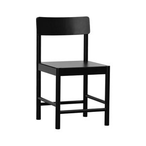 Cadeira Amber Madeira Maciça Assento Mdf Bp Preto