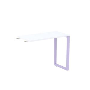 Mesa Complemento 900x450mm Mcp90-45p25tub Branco Lilás